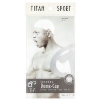 Titan Sport Item #669 White Spandex Dome-Cap