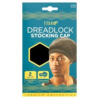 Titan Premium Collection #22136 Black Dreadlock Stocking Cap