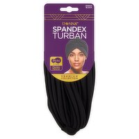 Donna #33012 Black Spandex Turban