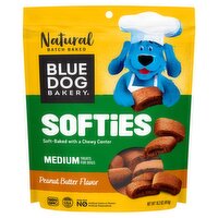 Blue Dog Bakery Softies Peanut Butter Flavor Treats for Dogs, Medium, 16.2 oz
