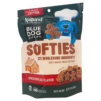 Blue Dog Bakery Softies Gingerbread Flavor Treats for Dogs Limited Edition, 10 oz