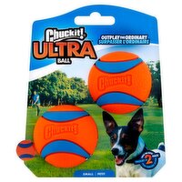 Chuckit! Ultra Ball Dog Toy, Small, 2 count