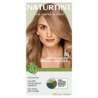 Naturtint 8G Sandy Golden Blonde Permanent Hair Color Gel, 5.75 fl oz