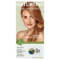 Naturtint 8C Copper Blonde Permanent Hair Color Gel, 5.75 fl oz