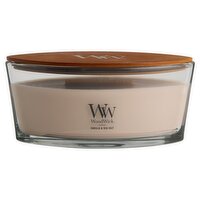 WoodWick Vanilla & Sea Salt Candle, 16 oz