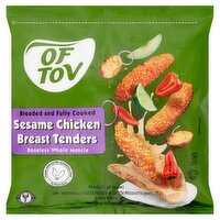 Of Tov Sesame Chicken Breast Tenders, 16 oz