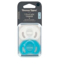 Tommee Tippee Ultra Light Original Soft Silicone Pacifier, 2 Each