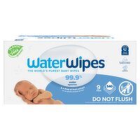  WaterWipes Baby Wipes, 9 pack, 540 Count