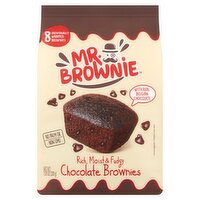 Mr. Brownie Chocolate Brownies, 8 count, 7.05 oz, 7.05 Ounce