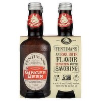 Fentimans Traditional Ginger Beer, 9.3 fl oz, 4 count