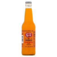 Foxon Park Diet Natural Orange Flavor Caffeine Free Soda, 12 fl oz