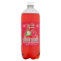 Foxon Park Strawberry Flavored Soda, 1 liter