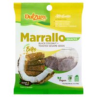 Dulzura Marrallo Black Coconut + Toasted Sesame Seeds Snacks, 3.4 oz