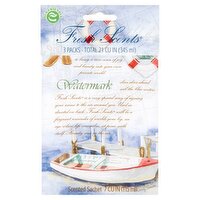 Fresh Scents Watermark Scented Sachet, 3 count