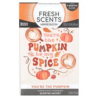 Fresh Scents Signature Collection You're the Pumpkin to My Spice Scented Sachets, 3 count