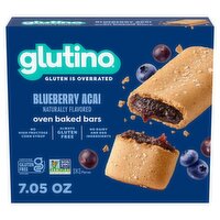 Glutino Blueberry Acai Oven Baked Bars, 1.41 oz, 5 count