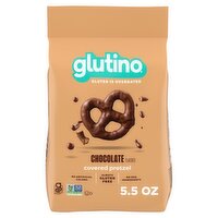 Glutino Chocolate Flavored Covered Pretzel, 5.5 oz