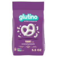 Glutino Yogurt Flavored Covered Pretzels, 5.5 oz