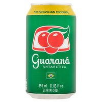 Guaraná Antarctica The Brazilian Original Soda, 11.83 fl oz