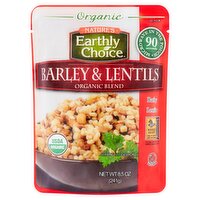 Nature's Earthly Choice Barley & Lentils Organic Blend, 8.5 oz , 8.5 Ounce