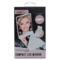 Vivitar Hollywood Ultra Bright 8 LED Lights Compact Mirror
