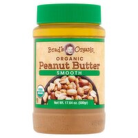 Brad's Organic Smooth Peanut Butter, 17.64 oz