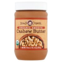 Brad's Organic Smooth Cashew Butter, 18 oz