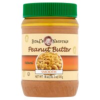 Brad's Naturals Smooth Peanut Butter, 18 oz