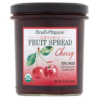 Brad's Organic Cherry Fruit Spread, 12.35 oz