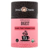 Brad's Organic Digest Coriander, Fennel, Cardamom & Licorice Tea Bags, 16 count, 0.85 oz