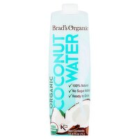 Brad's Organic Coconut Water, 33.8 fl oz