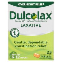 Dulcolax Laxative Tablets, 25 count