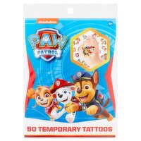 Nickelodeon Paw Patrol Temporary Tattoos, Age 4+, 50 count