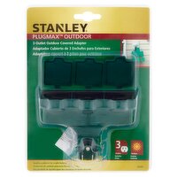 Stanley Plugmax 3-Outlet Outdoor Covered Adapter