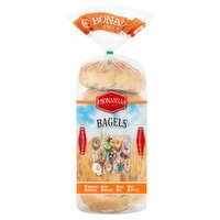 Bonanza Cinnamon Raisin Bagels, 6 count, 18 oz