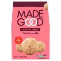 MadeGood Snickerdoodle Crunchy Cookies, 7.0 oz