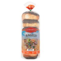 Bonanza Poppy Seeds Bagels, 6 count, 18 oz