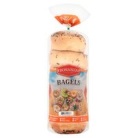 Bonanza Garlic Bagels, 6 count, 18 oz