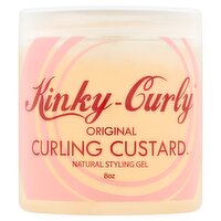 Kinky-Curly Original Curling Custard Natural Styling Gel, 8 oz