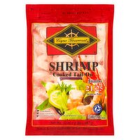 Cape Gourmet Jumbo Cooked Tail-On Shrimp, 32 oz