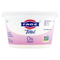 Fage Total 0% Milkfat All Natural Nonfat Greek Strained Yogurt, 16 oz