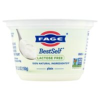 Fage BestSelf Plain Greek Strained Yogurt, 5.3 oz