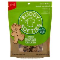 Cloud Star Buddy Softies with Natural Roasted Chicken Soft & Chewy Treats for Dogs, 6 oz