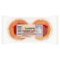 Daisy's Strawberry Filled Sponge Cakes, 4 oz