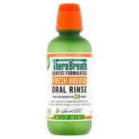 TheraBreath Fresh Breath Mild Mint Oral Rinse, 16 fl oz, 16 Fluid ounce