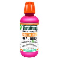 TheraBreath Healthy Smile Sparkle Mint Oral Rinse, 16 fl oz, 16 Fluid ounce