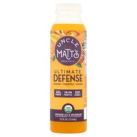 Uncle Matt's Organic Ultimate Defense Orange + Pineapple + Ginger Juice Beverage, 12 fl oz