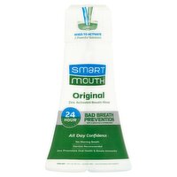 Smart Mouth Original Fresh Mint Zinc Activated Breath Rinse, 16 fl oz