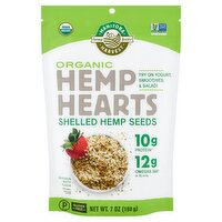 Manitoba Harvest Hemp Foods Organic Hemp Hearts Shelled Hemp Seeds, 7 oz