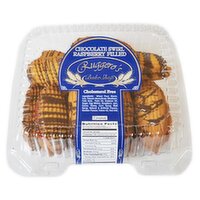 Ruggero's Bake Shop Chocolate Swirl Raspberry Filled Cookies, 14 ozs